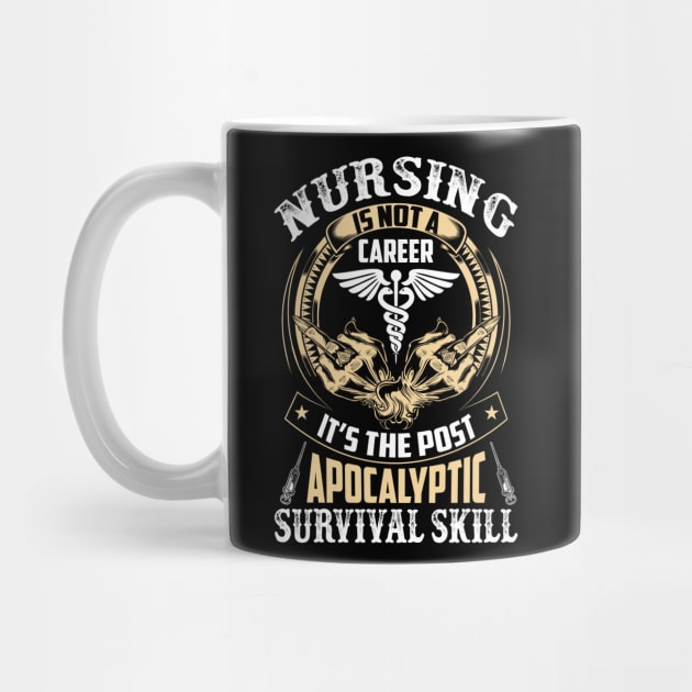 Nursing Is Not A Career - Nursing Gifts by bunnierosoff21835